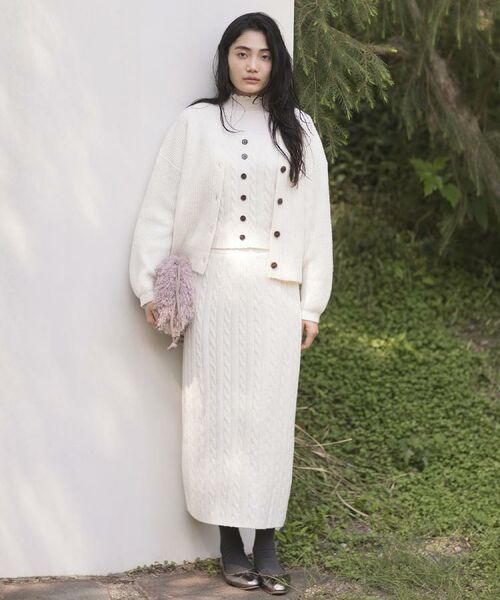 grove / グローブ ニット・セーター | 【SETITEM】ケーブルニットビスチェ | 詳細4