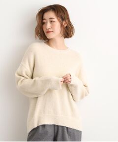 grove / グローブ ニット・セーター | 華やぎ冬ニット　ミニスパンコールフェザーニット