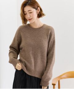 grove / グローブ ニット・セーター | 華やぎ冬ニット　ミニスパンコールフェザーニット