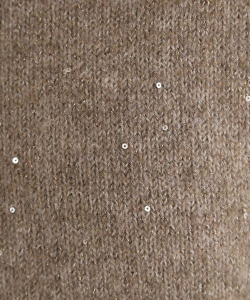 grove / グローブ ニット・セーター | 華やぎ冬ニット　ミニスパンコールフェザーニット | 詳細14
