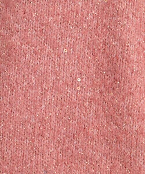 grove / グローブ ニット・セーター | 華やぎ冬ニット　ミニスパンコールフェザーニット | 詳細18