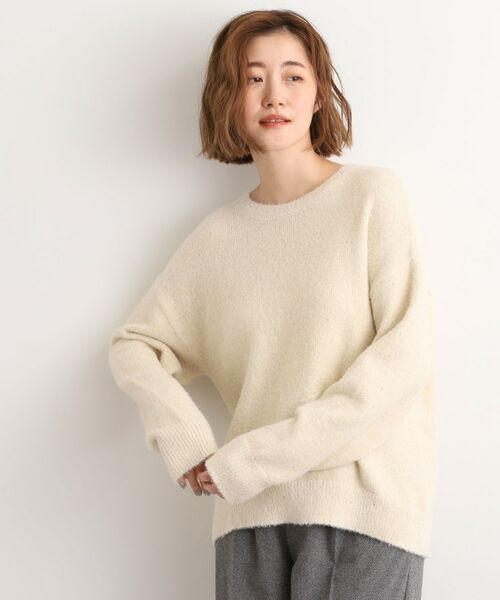 grove / グローブ ニット・セーター | 華やぎ冬ニット　ミニスパンコールフェザーニット | 詳細2