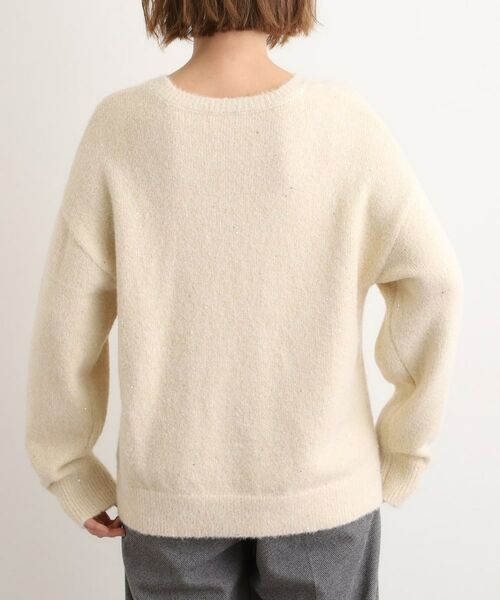 grove / グローブ ニット・セーター | 華やぎ冬ニット　ミニスパンコールフェザーニット | 詳細21