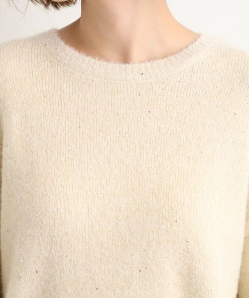 grove / グローブ ニット・セーター | 華やぎ冬ニット　ミニスパンコールフェザーニット | 詳細22