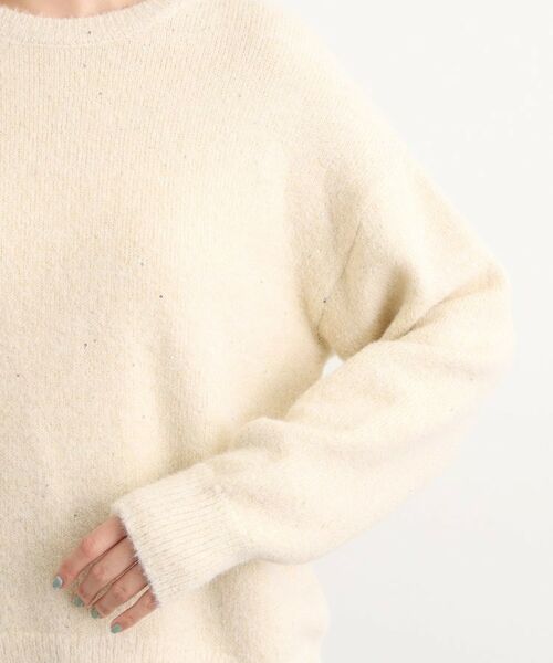 grove / グローブ ニット・セーター | 華やぎ冬ニット　ミニスパンコールフェザーニット | 詳細23