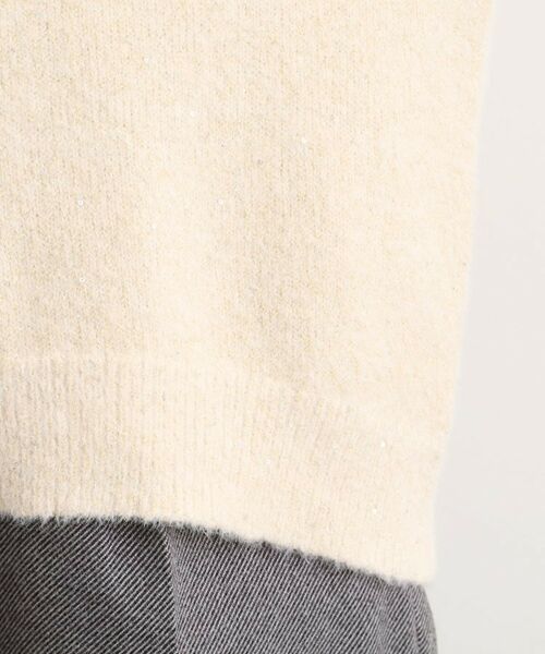 grove / グローブ ニット・セーター | 華やぎ冬ニット　ミニスパンコールフェザーニット | 詳細24