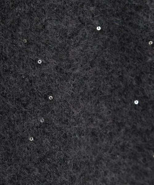 grove / グローブ ニット・セーター | 華やぎ冬ニット　ミニスパンコールフェザーニット | 詳細8