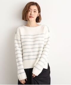 grove / グローブ ニット・セーター | ボーダーブークレーニット