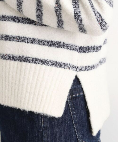 grove / グローブ ニット・セーター | ボーダーブークレーニット | 詳細16