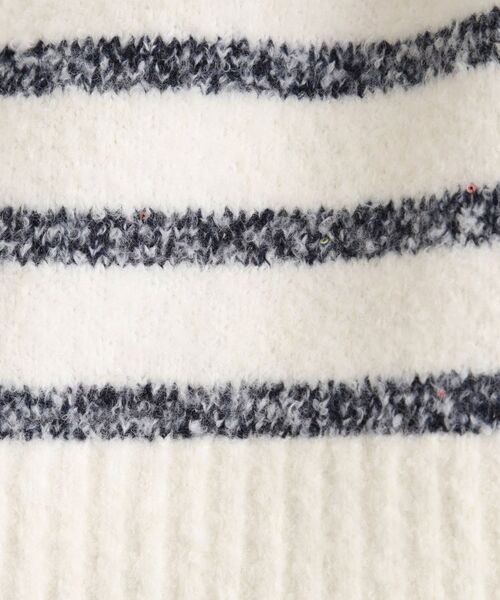 grove / グローブ ニット・セーター | ボーダーブークレーニット | 詳細9