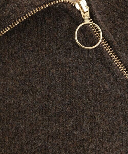 grove / グローブ ニット・セーター | サイドジップカラーニットプルオーバー | 詳細12