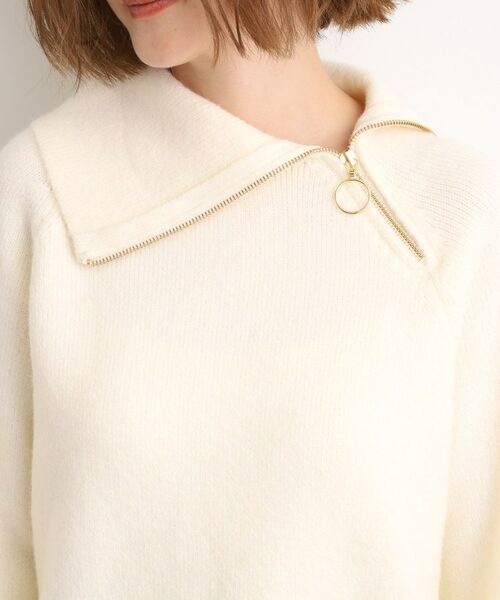 grove / グローブ ニット・セーター | サイドジップカラーニットプルオーバー | 詳細16