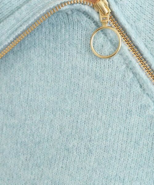 grove / グローブ ニット・セーター | サイドジップカラーニットプルオーバー | 詳細8