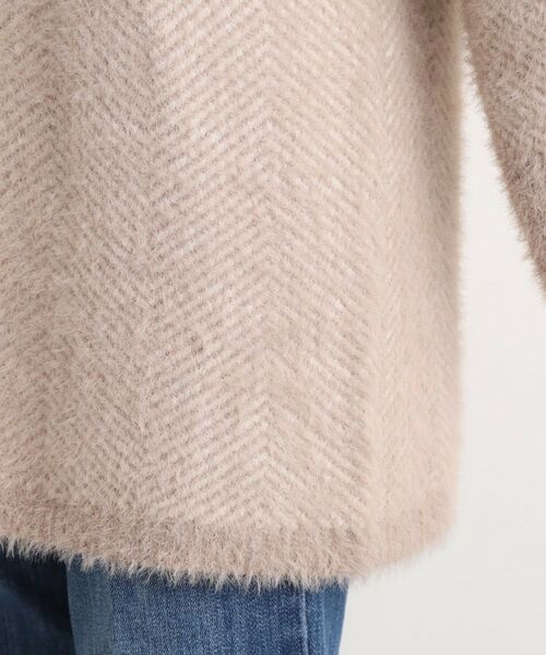 grove / グローブ ニット・セーター | ヘリンボーンジャカードチュニック | 詳細18