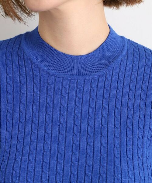 grove / グローブ ニット・セーター | 袖口配色リブニット | 詳細16