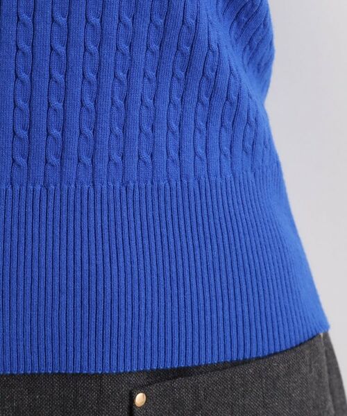 grove / グローブ ニット・セーター | 袖口配色リブニット | 詳細19