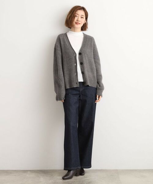 grove / グローブ カットソー | 【吸湿発熱】秋冬のレイヤードを格上げ コットンハイネックプルオーバー | 詳細3