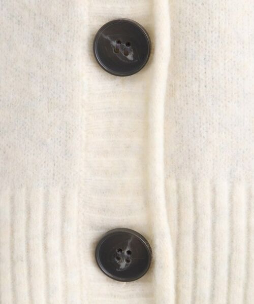 grove / グローブ カーディガン・ボレロ | ケーブルアクセント Vネックカーディガン | 詳細13