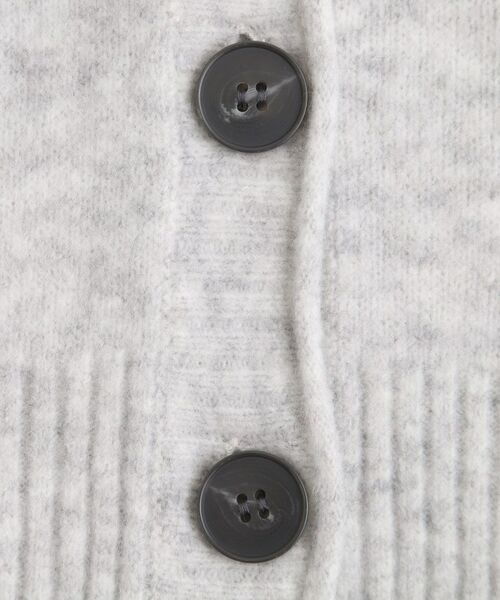 grove / グローブ カーディガン・ボレロ | ケーブルアクセント Vネックカーディガン | 詳細4