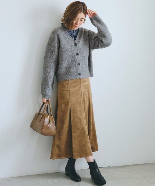 grove / グローブ カーディガン・ボレロ | 【SETITEM】オーバーサイズ畔カーディガン | 詳細10