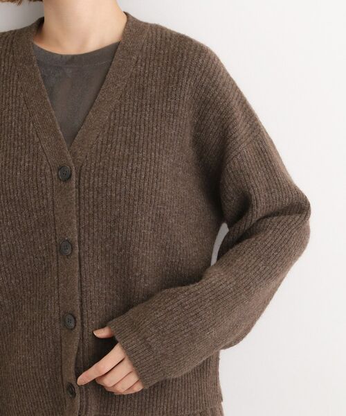 grove / グローブ カーディガン・ボレロ | 【SETITEM】オーバーサイズ畔カーディガン | 詳細24