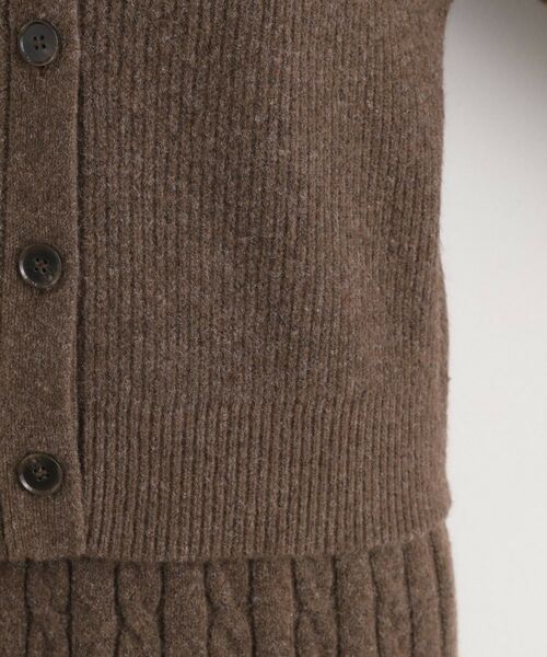 grove / グローブ カーディガン・ボレロ | 【SETITEM】オーバーサイズ畔カーディガン | 詳細25