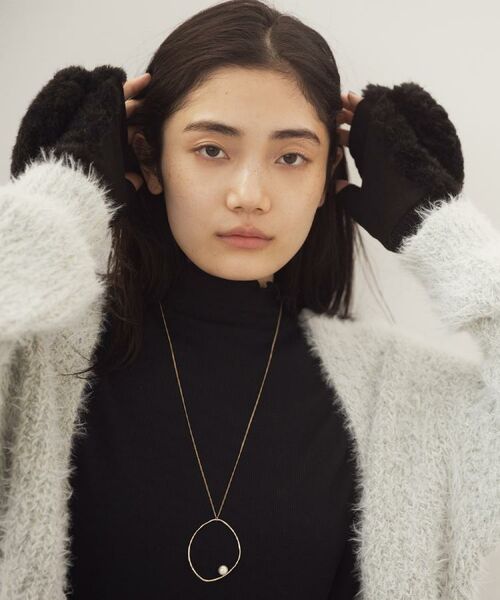 grove / グローブ カーディガン・ボレロ | オーバーサイズフェザーカーディガン | 詳細1