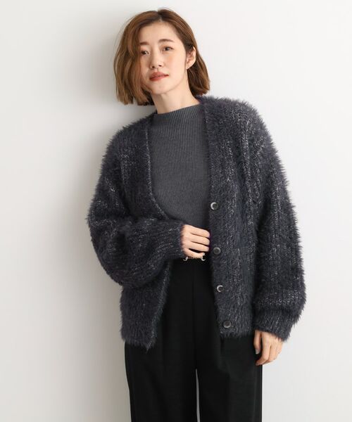 grove / グローブ カーディガン・ボレロ | オーバーサイズフェザーカーディガン | 詳細7