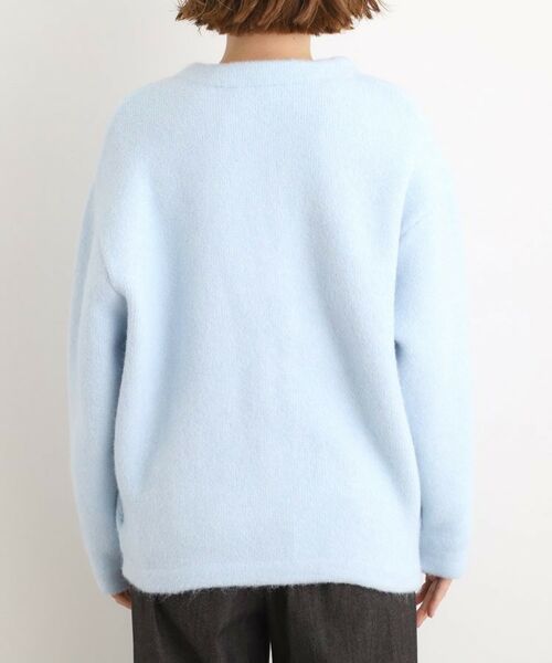 grove / グローブ カーディガン・ボレロ | ふっくらやわらかく、毛混オーバーニットカーディガン | 詳細18