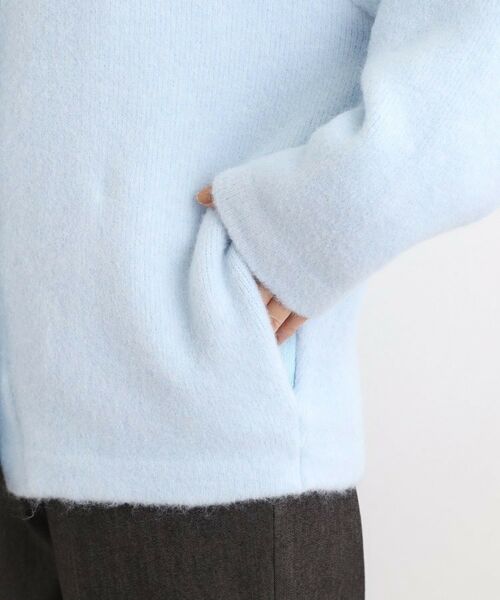 grove / グローブ カーディガン・ボレロ | ふっくらやわらかく、毛混オーバーニットカーディガン | 詳細21