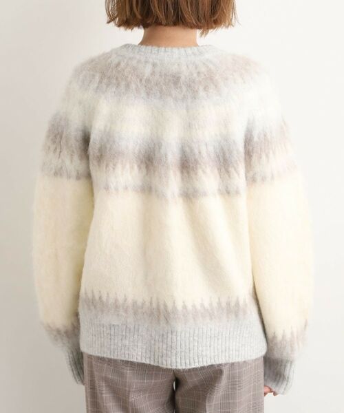 grove / グローブ カーディガン・ボレロ | 求心柄ジャカードニットカーディガン | 詳細12