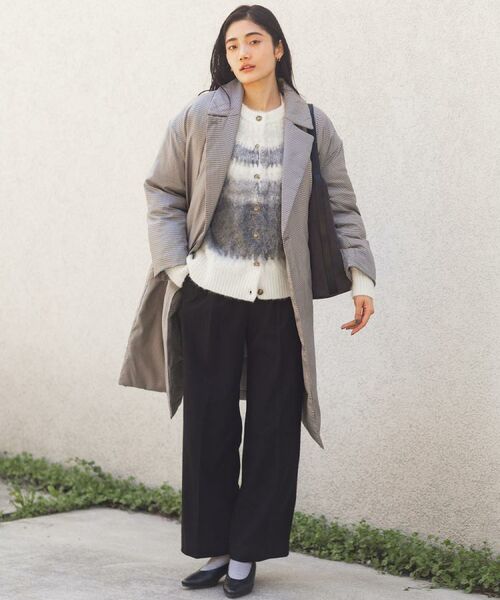 grove / グローブ カーディガン・ボレロ | 求心柄ジャカードニットカーディガン | 詳細5