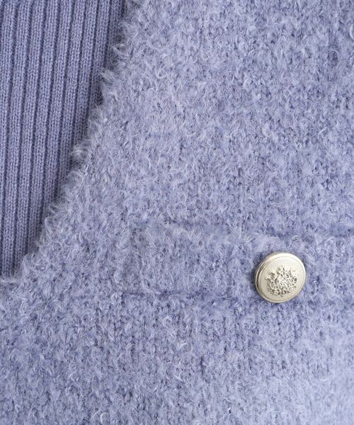 grove / グローブ ロング・マキシ丈ワンピース | 【2点SET/体型カバー】一枚で決まる、ペプラムベスト×ニットワンピース | 詳細15