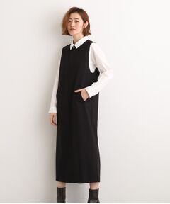 grove / グローブ ロング・マキシ丈ワンピース | 【2WAY/美シルエット】着こなし自在のジャンドレワンピース