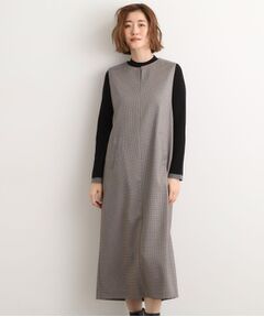 grove / グローブ ロング・マキシ丈ワンピース | 【2WAY/美シルエット】着こなし自在のジャンドレワンピース