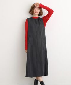 grove / グローブ ロング・マキシ丈ワンピース | 【2WAY/美シルエット】着こなし自在のジャンドレワンピース