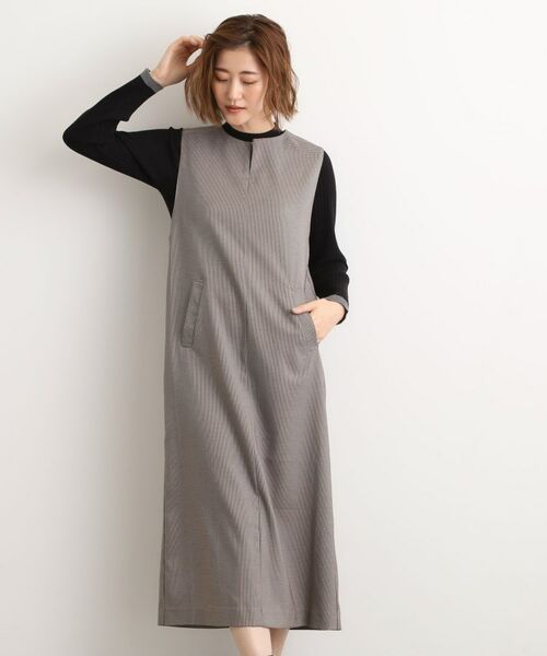 grove / グローブ ロング・マキシ丈ワンピース | 【2WAY/美シルエット】着こなし自在のジャンドレワンピース | 詳細11