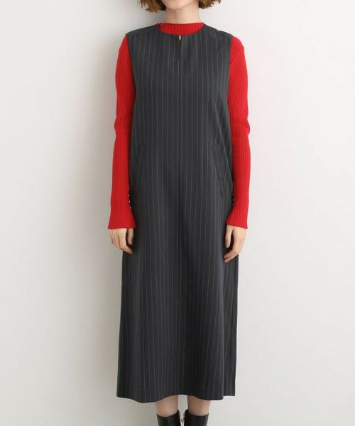 grove / グローブ ロング・マキシ丈ワンピース | 【2WAY/美シルエット】着こなし自在のジャンドレワンピース | 詳細14