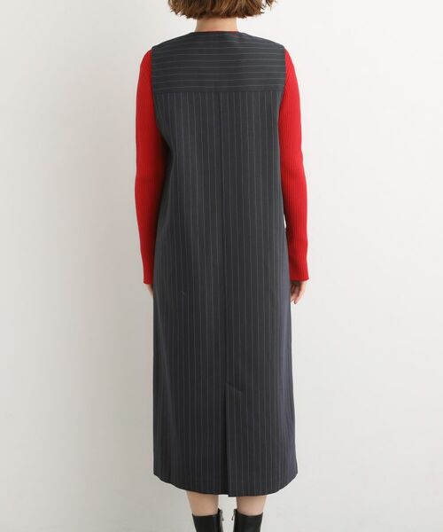 grove / グローブ ロング・マキシ丈ワンピース | 【2WAY/美シルエット】着こなし自在のジャンドレワンピース | 詳細16