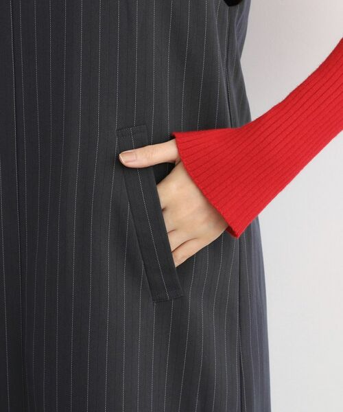 grove / グローブ ロング・マキシ丈ワンピース | 【2WAY/美シルエット】着こなし自在のジャンドレワンピース | 詳細20