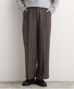 grove / グローブ パンツ | シャークスキン裏起毛スラックスパンツ