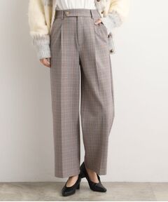 grove / グローブ パンツ | シャークスキン裏起毛スラックスパンツ