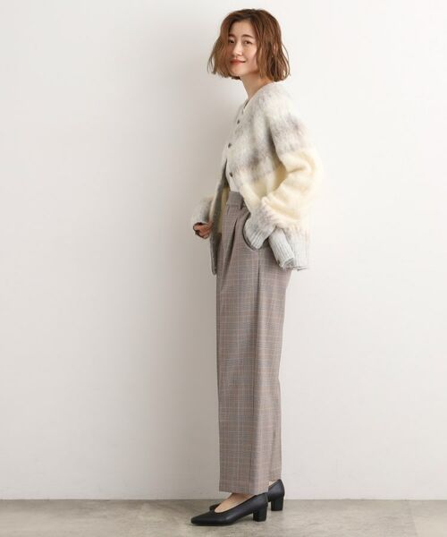 grove / グローブ パンツ | シャークスキン裏起毛スラックスパンツ | 詳細17