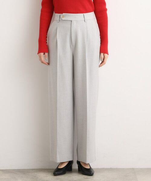 grove / グローブ パンツ | シャークスキン裏起毛スラックスパンツ | 詳細19