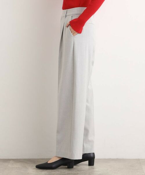 grove / グローブ パンツ | シャークスキン裏起毛スラックスパンツ | 詳細20