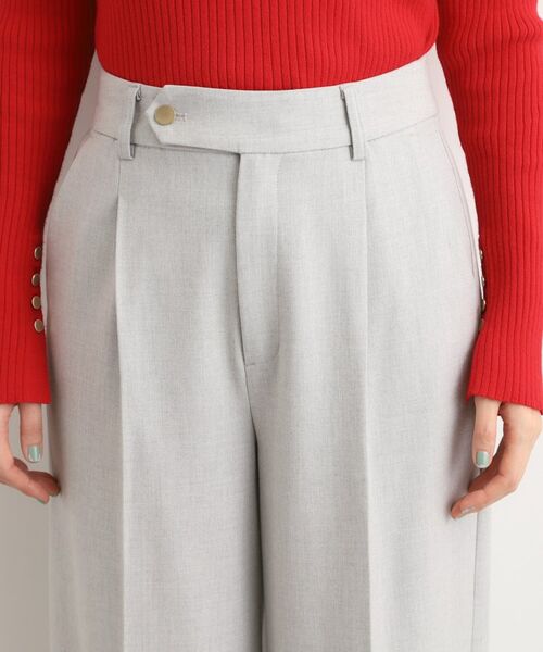 grove / グローブ パンツ | シャークスキン裏起毛スラックスパンツ | 詳細22