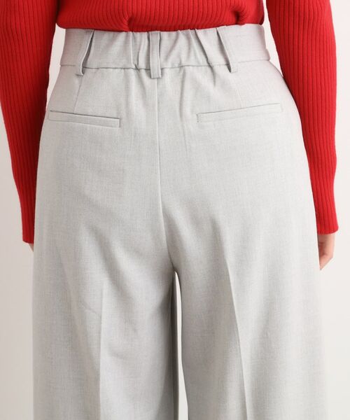 grove / グローブ パンツ | シャークスキン裏起毛スラックスパンツ | 詳細23