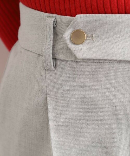 grove / グローブ パンツ | シャークスキン裏起毛スラックスパンツ | 詳細25