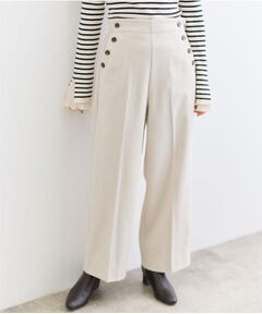 grove / グローブ パンツ | 【洗える/美シルエット】マリンワイドパンツ