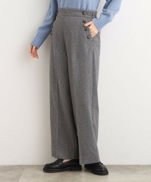 grove / グローブ パンツ | 【洗える/美シルエット】マリンワイドパンツ | 詳細1